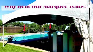 Wedding Tent Rental In Saskatoon - Party Rentals - Marquee High Peak 20x30