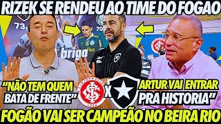 RIZEK TROUXE A ESCALAÇÃO E SE RENDE AO TIMAÇO DO FOGÃO! VAI ENTRAR PRA HISTORIA! NOTICIAS DO FOGÃO!