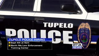 Tupelo Police Department to begin hiring process for new officers