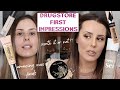 TRYING NEW DRUGSTORE MAKEUP | FULL FACE (ALMOST) OF FIRST IMPRESSIONS!