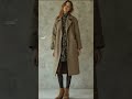 2024 winter fashions oversized wool coat u0026 floral patterned turtleneck mini dress styles outfits