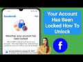 How to Unlock Facebook Account | Fix your account has been locked facebook