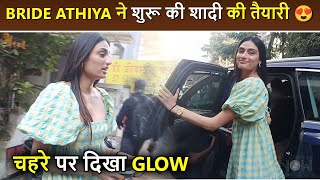 Bride To Be Athiya Shetty Pampers Herself In A Salon, Spotted | Khandala Wedding Preparations
