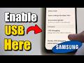 All Samsung Galaxy Phones: Enable USB Debugging Mode in Developer Options (Easy Method)