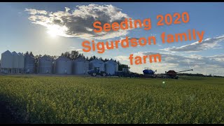 Seeding 2020 Manitoba, Canada