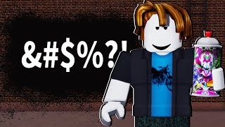 Roblox Game BYPASSES Moderation? (Spray Paint)