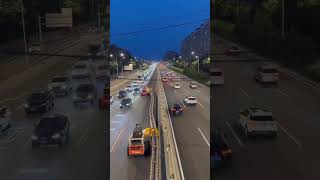 Traffic Management In China Using Temporary Lanes