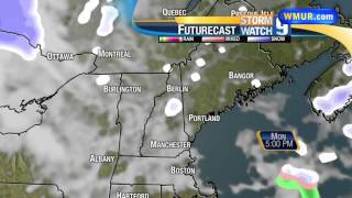 NH to see dusting on Monday morning