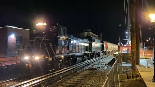 LIRR Friday Night Railfanning At New Hyde Park