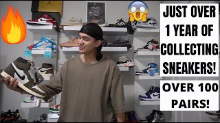 My Sneaker Collection + Room Tour (I did this at 23 Years Old + a House!)