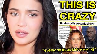 KYLIE JENNER REBRAND IS A MESS (+ khloe kardashian drama)