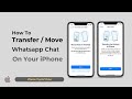 How To Transfer WhatsApp Chat From iPhone