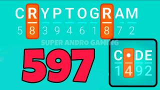 CRYPTOGRAM 597