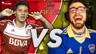 FIFA22 VS DRIUSSI SUPERCLASICO ¿BORRA MADRID? SUMA TITULO