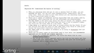 JAVA - Lesson #101 - Array Sorting