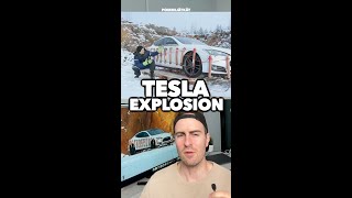 Tesla Model S owner blows up his car