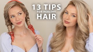 13 TIPS for Long Healthy Hair 💜✨