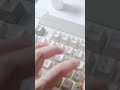 lofree block keyboard unboxing typing