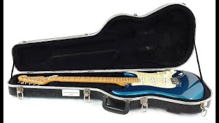 1998 USA Fender American Standard Stratocaster Aqua Blue