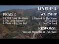 PRAISE AND WORSHIP LINEUP 4