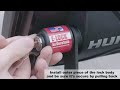 durasafe how to install e lock® and swivel lock for ram® swing arm mounts