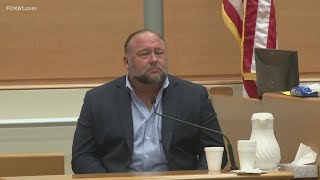 Alex Jones was not in Connecticut courtroom when jury read verdict in Sandy Hook trial