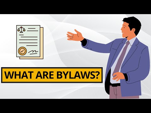 What bylaws mean?