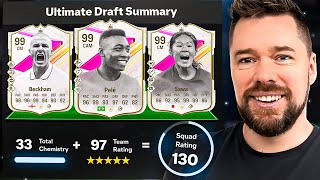 Absolutely INSANE 130 FUT Draft Challenge! 🤯 FC 24 Ultimate Team