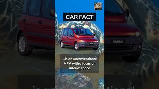 Fiat Multipla #youtubeshorts #carfacts #fiat #fiatmultipla