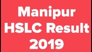 BSEM HSLC Result 2019, Manipur HSLC Result 2019, Manipur 10th Result 2019