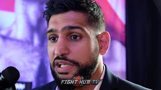 AMIR KHAN DISSES KELL BROOK HARD "HE USES ME TO PROMOTE HIS NAME"