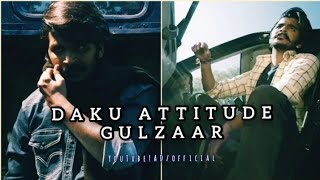 Daku song🤬(slow tune)||Gulzaar attitude status||#attitudestatus #gulzaar#adofficial #shorts#haryanvi