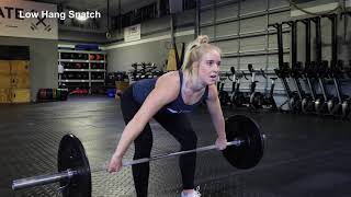 Low Hang Snatch |12th State CrossFit | Demo Video