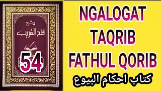 Ngalogat taqrib fathul qorib bag 54