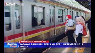 Penjelasan PT KCI Terkait Perubahan Jadwal KRL Per 1 Desember - iNews Pagi 04/12