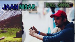 Jaan Nisar Full Song | Kedarnath |