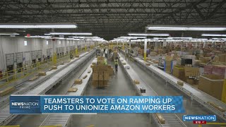 Teamsters union steps up efforts to organize Amazon workers