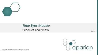 Aparian TIme Sync Module A-TSM Overview