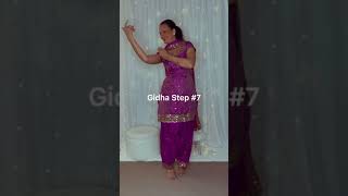 Three Gidha Steps in One | Easy Gidha Steps Gidha Step #7