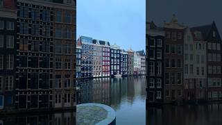 Amsterdam, Netherlands #travel #amsterdam #netherlands #youtubeshorts #shortvideo #morning #city