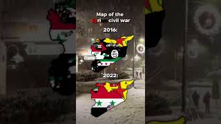 map of the syrian civil war