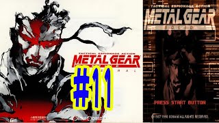 【クリア#89-11本目】#11【PS1】メタルギアソリッド1　【スナイパー･ウルフ 2戦目 BOSS: Sniper Wolf II】クリア動画（METALGEARSOLID）playthrough