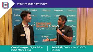 Scaling Success: Chomps Co-Founder Rashid Ali at the Emerging Brands Summit