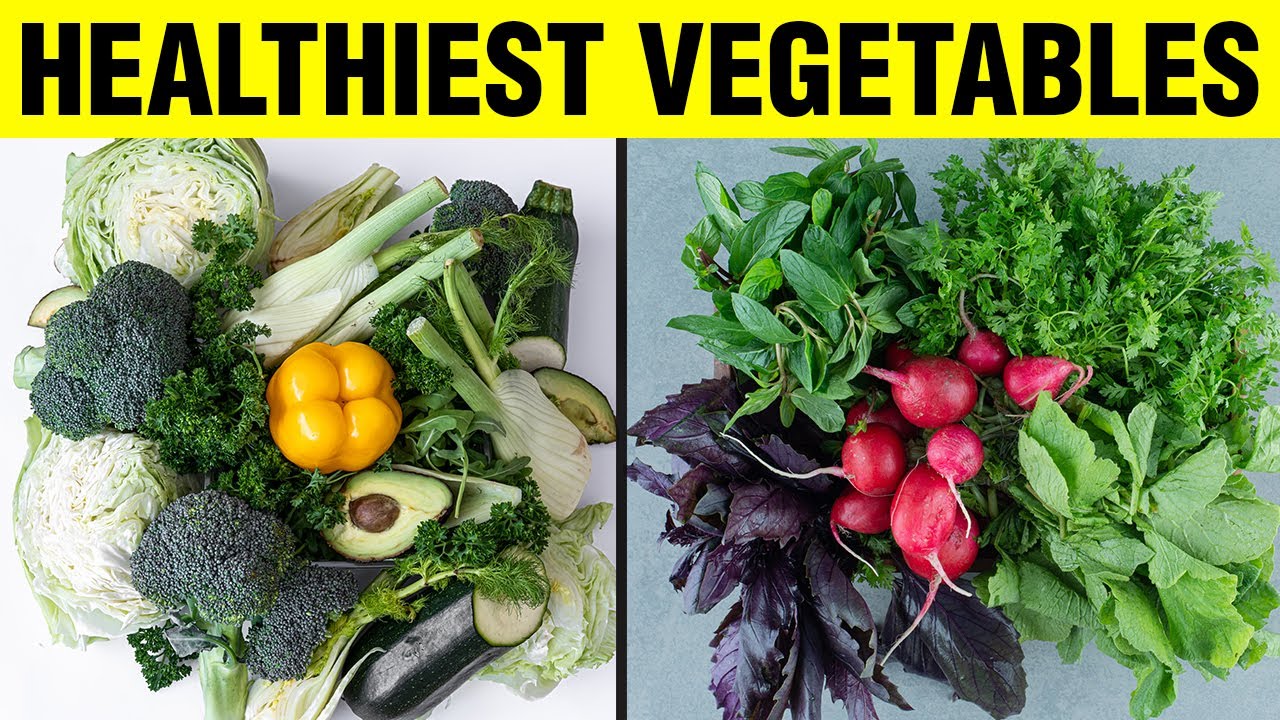 20 Healthiest Vegetables In The World - YouTube