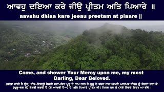 ਆਵਹੁ ਦਇਆ ਕਰੇ ਜੀਉ  aavahu dhiaa kare jeeau - Bhai Pritpal Singh  Regina