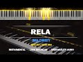 RELA ( Karaoke Akustik Piano - MALE KEY ) - Inka Christie