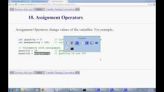 Week 03 Variable Types and Declarations Part 4