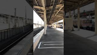 静岡駅４番線　新型NOA放送　次発案内放送　臨****M臨時普通列車愛野行き５両編成