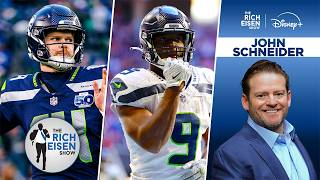 Seahawks GM John Schneider on Darnold & Kenneth Walker III’s Contract Status | The Rich Eisen Show
