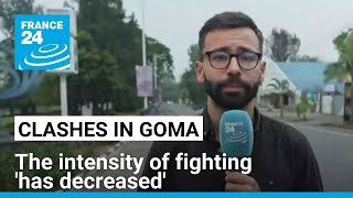 Clashes in Goma: The intensity of fighting on the border 'has decreased' • FRANCE 24 English